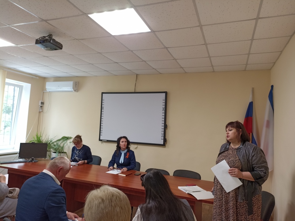 Рабочее совещание с руководителями образовательных учреждений Нижнегорского района Республики Крым